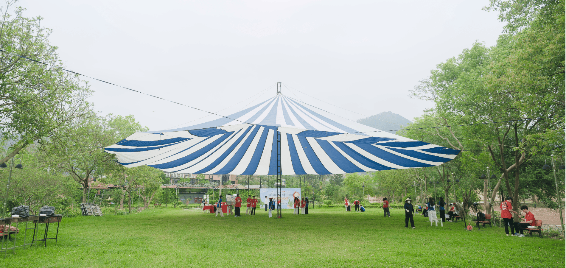 Outdoor event at Flora Resort